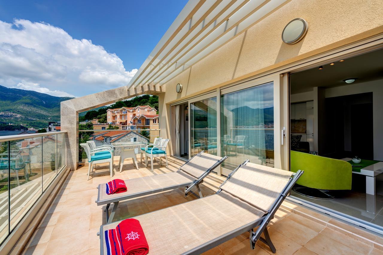 Apartments Villa Adriatic Тиват Екстер'єр фото